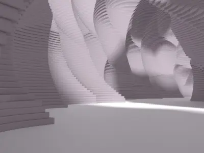 Abstract Layered Environment 3D model