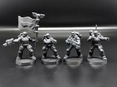 Scions of War Delta 3D print model