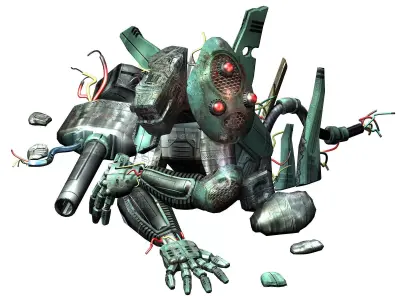Body wreck 21 3D model