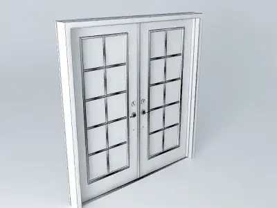 portaedson french door Free 3D model