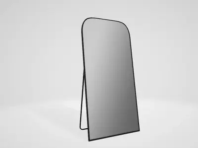 Marjorie Arch Metal Floor Mirror Low-poly 3D model