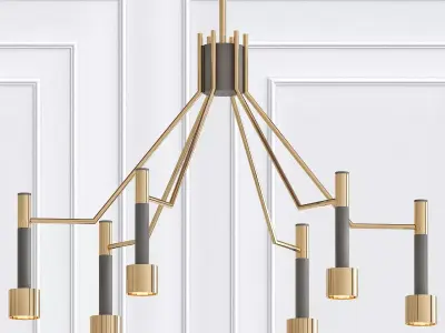 Ella chandelier 3D model