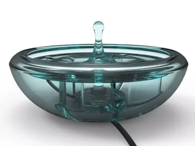 FIGULO SPLASH LAMP CERAMIC MOOD LIGHTING Free 3D model