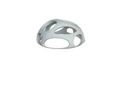SciFi Cube Object No 54866 Low Poly Shape Low-poly 3D model