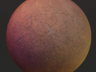 Procedural Stylized Concrete Texture