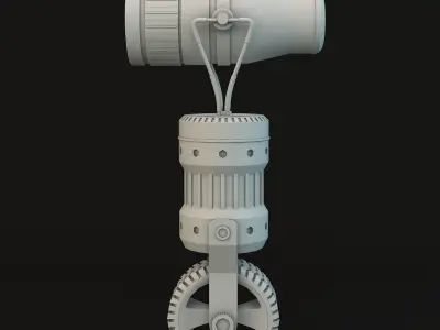 Camera Lense  3D model