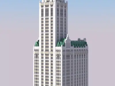 Woolworth Building 3D print model