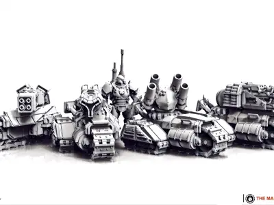 Tempestas Support Platform 3D print model