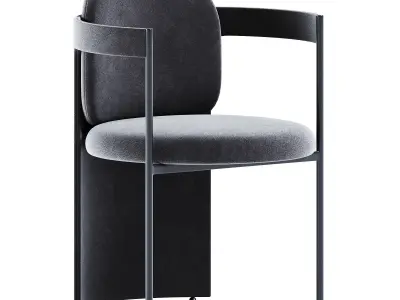 Chair Orma by Baxter 3D model