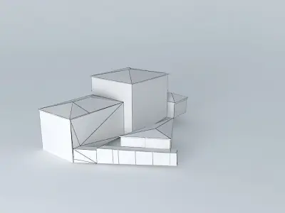 Houses 2 3 building 3D model