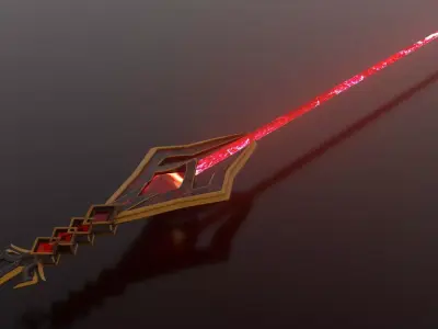 Fantasy Lightsaber 3D model