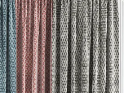 Curtain Set 30 3D model