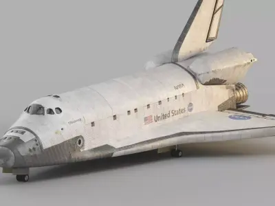Space Shuttle Atlantis 3D model