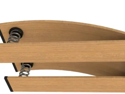 Gymnastics Equipment Collection 3D model