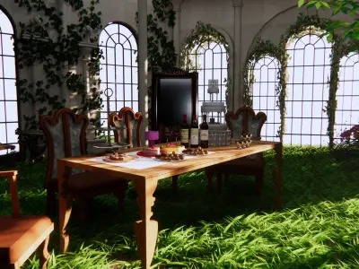 garden house 3D model