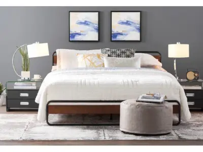 Albimarle Arched Table Lamp Free 3D model