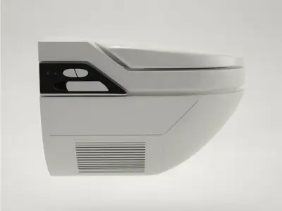 Pro - Toilet Gerebit 8000 Plus 3D model