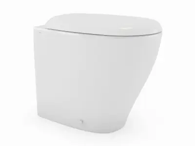 Globo Bowl Floor mounted pan BP001 BI 3D model