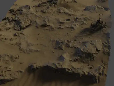 Gravelsand07 3D model