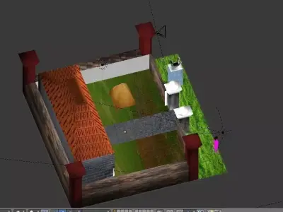 my dream house Free low-poly 3D model