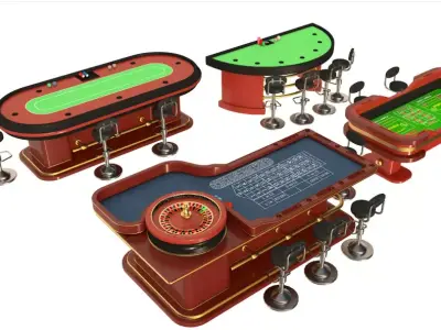Casino Collection 3D model