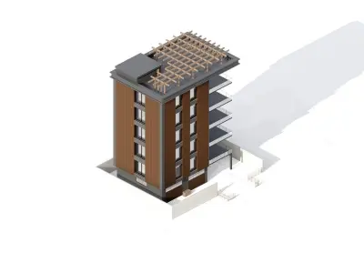 Simple Apartment 3D model