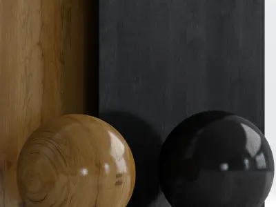 Wood 4 with 3 materials Texture