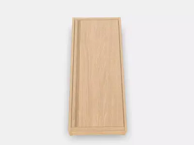 ANGSJON Wall cabinet with doors Low-poly 3D model