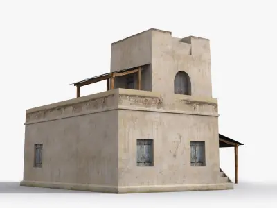 Arab xx16 Low-poly 3D model