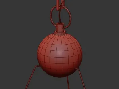 Champagne Metal 3D model