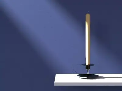 Cup of candlelight 3D model