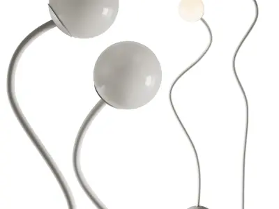 Karman Moony Floor Lamp 3D model