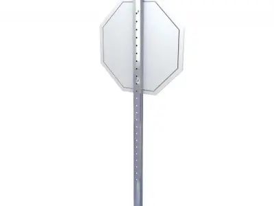 Stop Sign 3D model