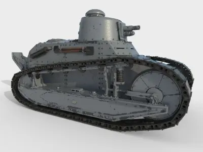 Renault FT17 3D model