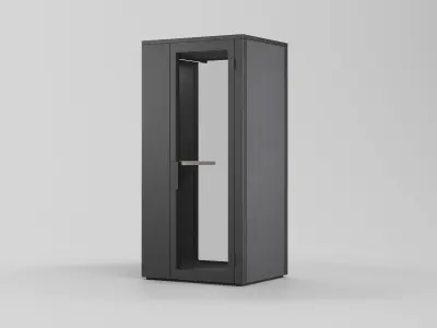 Talky S Phone Booth 3D model