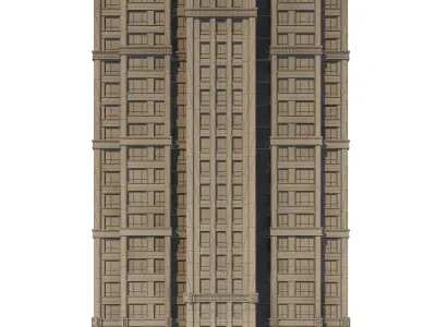 Residential Building  3D model purchase