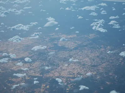 Vadodara India City Landscape 3D Model 3D model