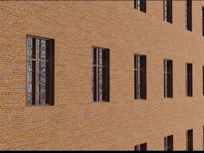 Building Shop  Office Asset Low-poly 3D model