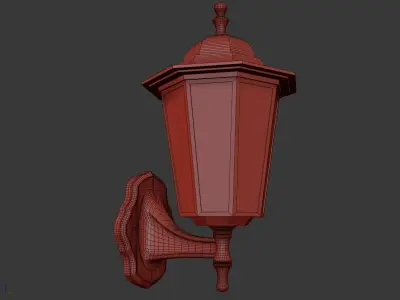 Outdor Lamp 2 3D model