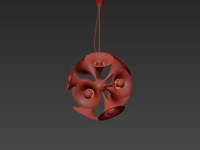 Botti pendant light 3D model