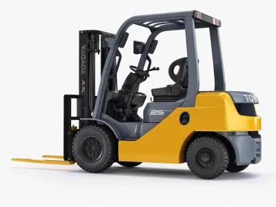  Toyota forklift 8FD25 