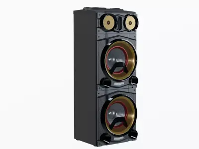 Speaker Low-poly 3D model