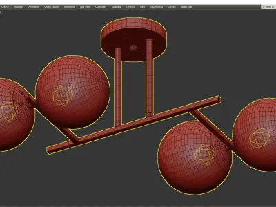 Arte Lamp ORNELLA Low-poly 3D model