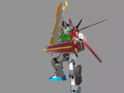 The Mecha Attacker 22 3D model