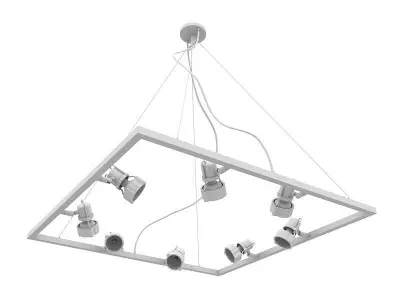 Ultra Office lighting System 3D model