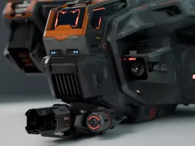 Alien Spaceship  3D model
