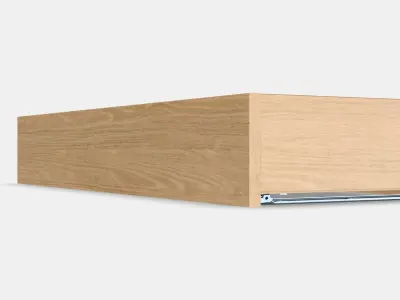 ANGSJON Wall cabinet with doors Low-poly 3D model