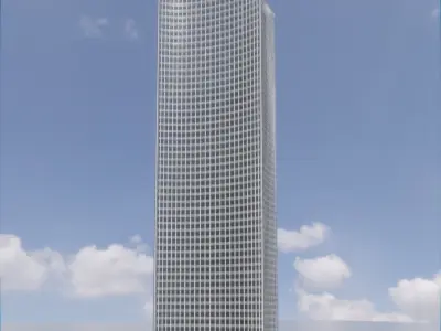 Parametric Building 1c9 3D model