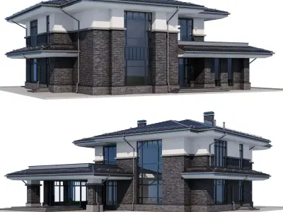 Braiton house 3D model