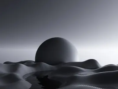 Tranquil Scene Animation 3D model